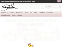 Tablet Screenshot of butikostergarden.se